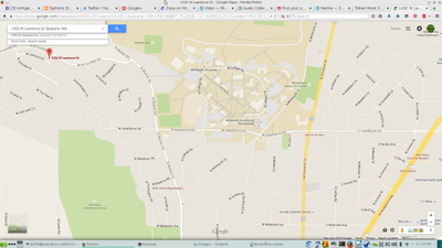 Lawrence House Area Map